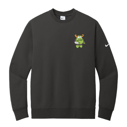 Nike Club Fleece Sleeve Swoosh Crew